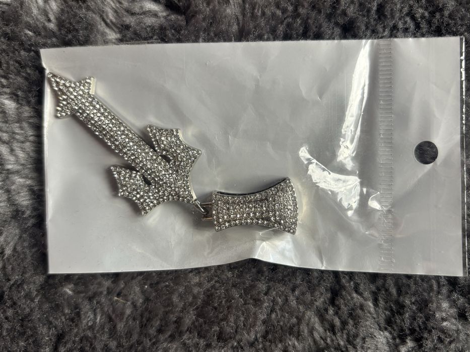 Colier Trapstar Iced Out + Pandantiv NOU