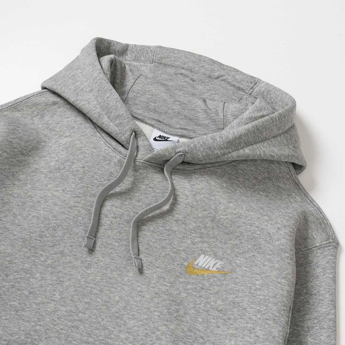 НОВ оригинален сив памучен суичър фланела NIKE Найк размер L от САЩ