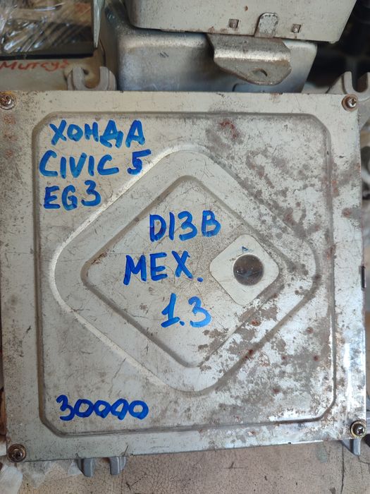 Хонда Цивик 5 EG3. ЭБУ. Блок управления двигателем D13B. Механика!