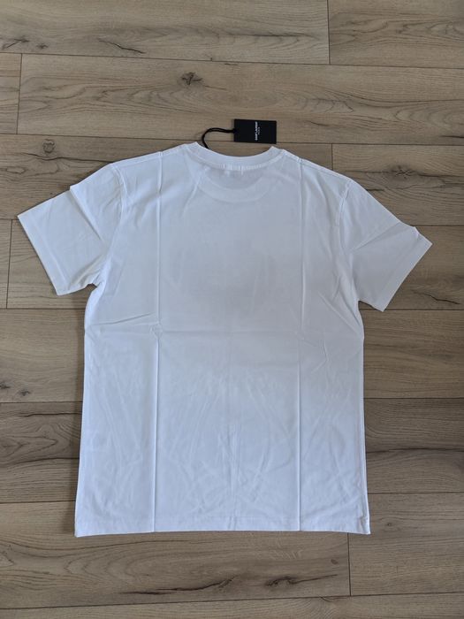 Tricou alb  model Saint Laurent