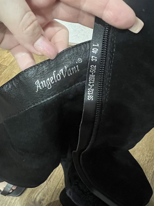 Продам зимние ботфорты натуралка