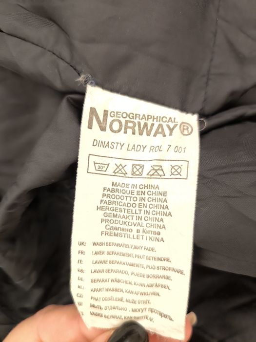 Parka dama Geographical Norway M-L