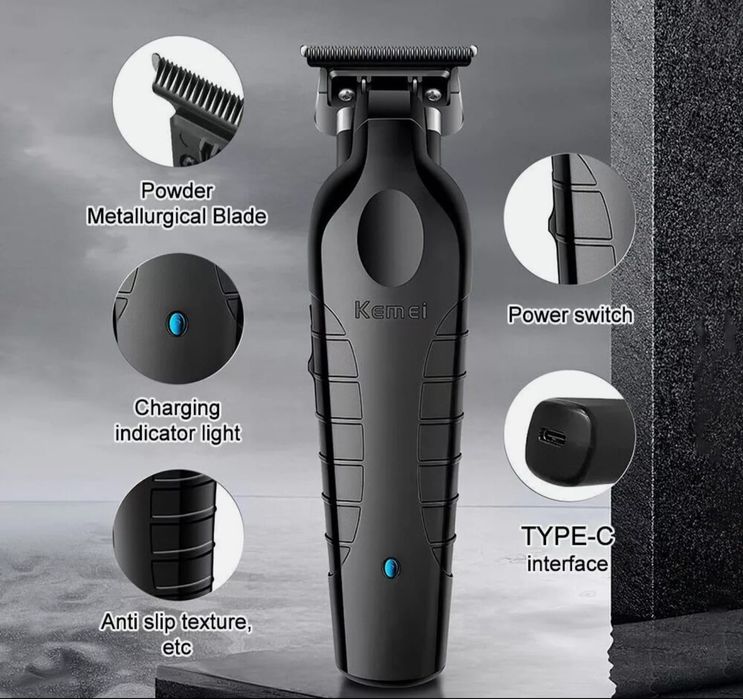 Aparat Kemei 2299 profesional 0 mm nou sigilat, cel mai bun preț!