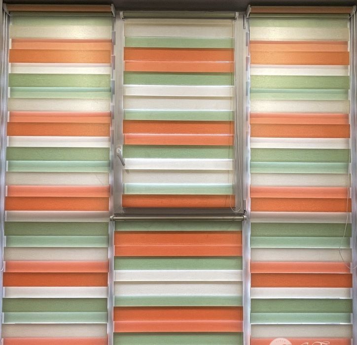 Ролл шторы, день ночь, рулонные шторы