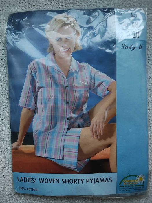 Pijama dama de vara noua marime 46/48/20 din bumbac 100%