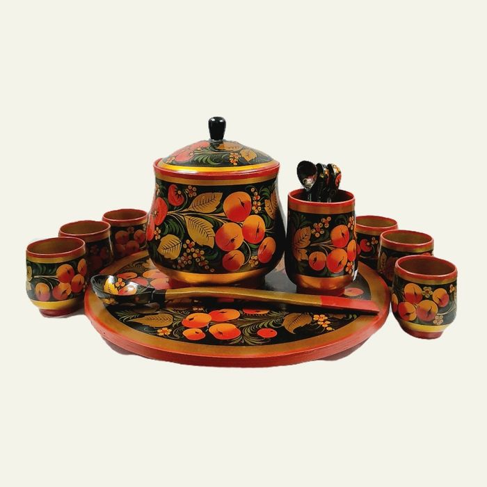 Деревянные наборы Хохлома