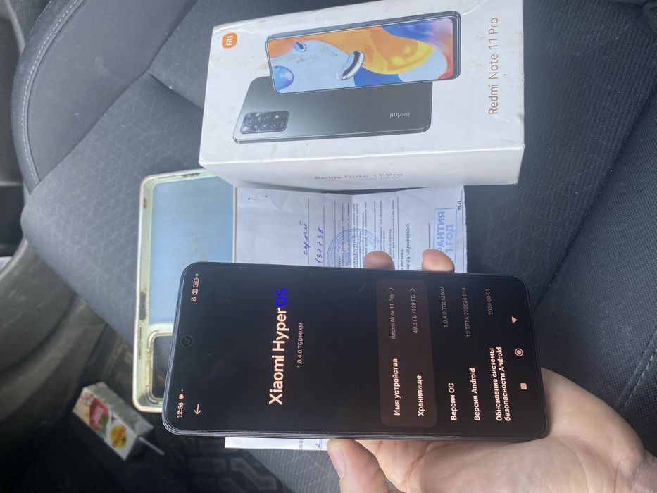 Xiaomi redmi note 11 pro 128гб отличное состяние