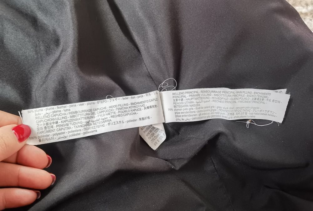 Geaca groasă iarnă Zara, mărime S