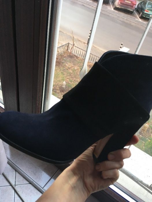 Дамски обувки  - боти естествен велур АUEDLY 39