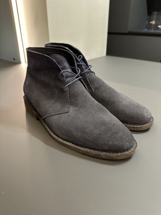 Ghete chukka Thursday Boots Scout din piele întoarsă, mărimea 46