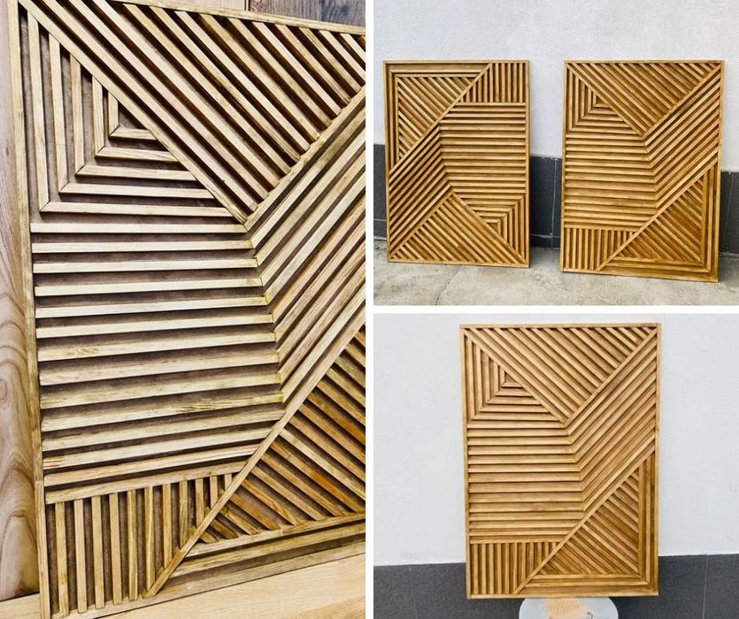 Артистични дървени панa – изключителен акцент за дома ви