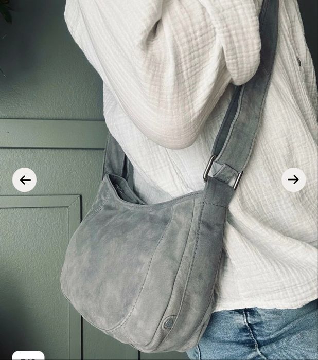 Дамска велурена чанта Depeche