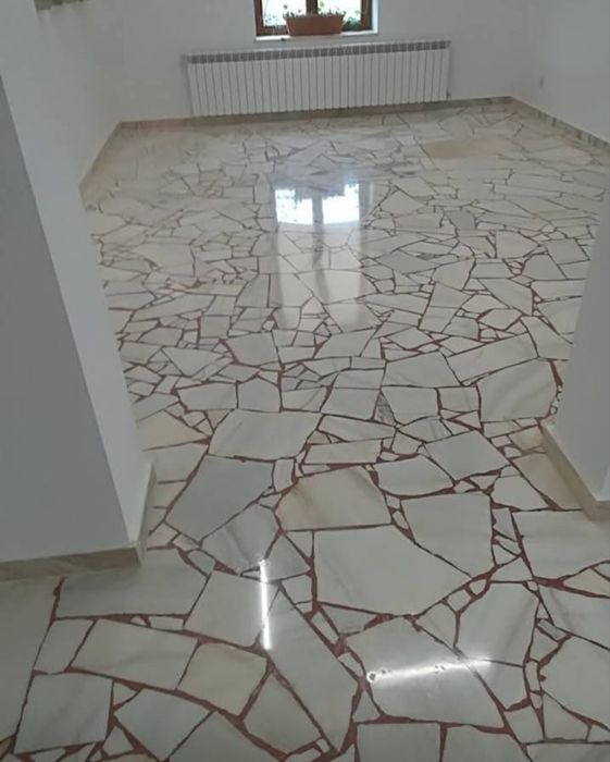 Slefuire, egalizare, chituire și lustruire