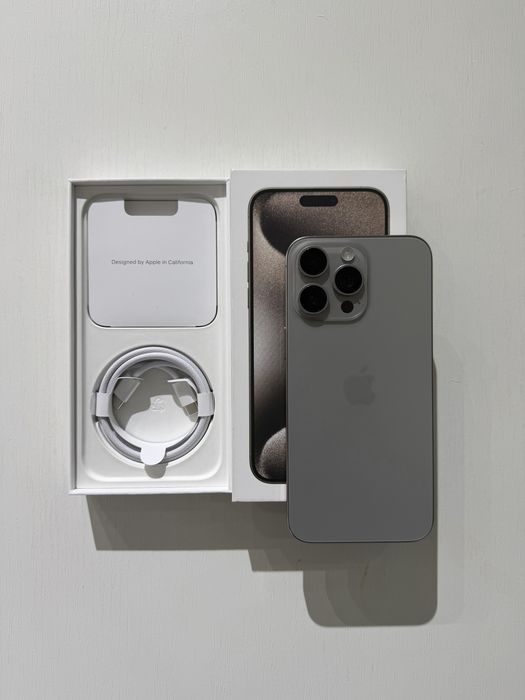 iPhone 15 Pro Max 256 GB Natural Titanium