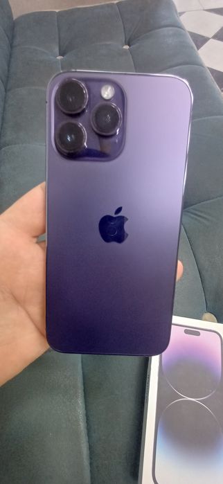 Ayfón 14 pró max 128Gb battarea;79%