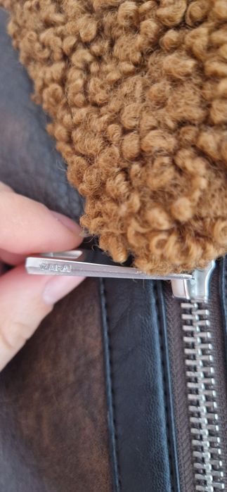 Мъжко кожено яке Zara