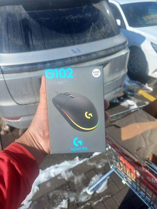 Мышка проводной Logitecn