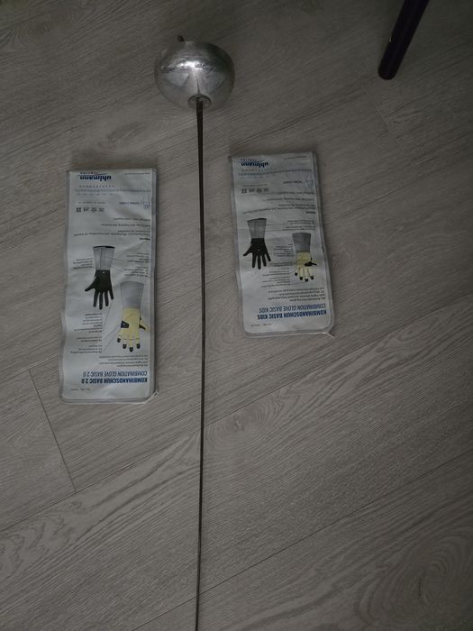 Spada scrimă +mănuși