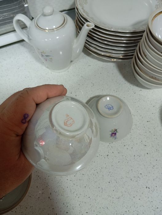 Советские тарелки и пиалушки цена указана за всё сразу