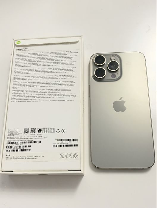 Iphone 15 Pro Max 256gb Natural Titanium