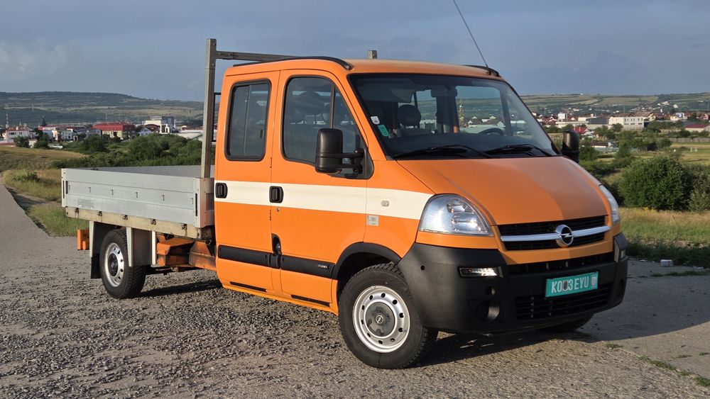 Opel Movano - 2.5 diesel - 7 locuri + bena 290cm
