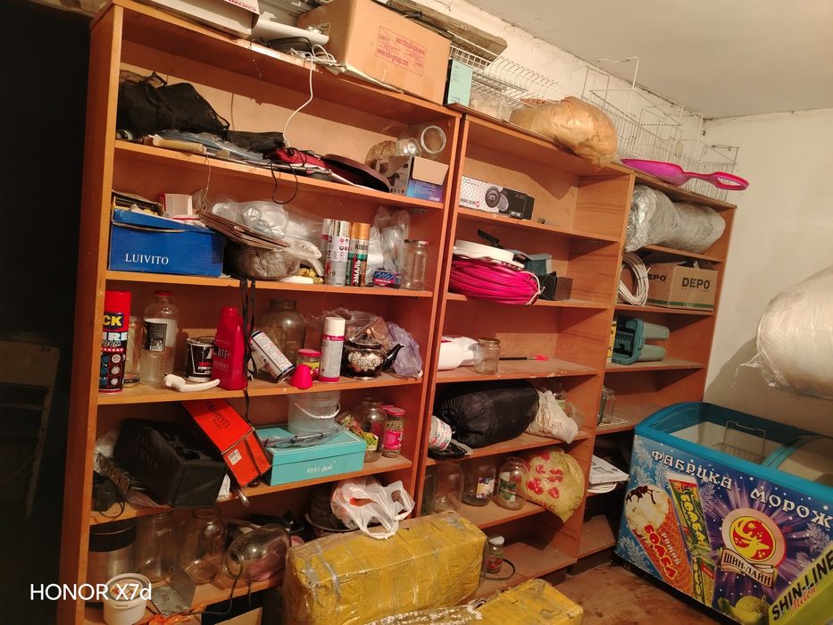 Стеллаж  ЛДСП (советский) 194х106 см — крепкий и вместительный