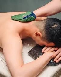 Парение вениками, пилинг, массаж