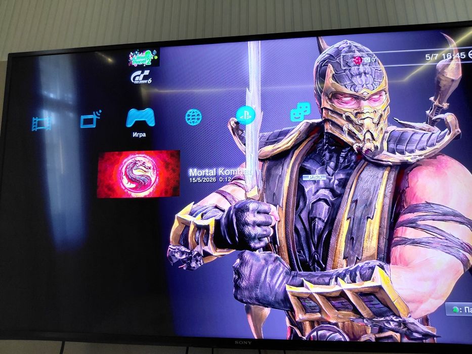 Прошитая Playstation 3 super slim 500GB HEN