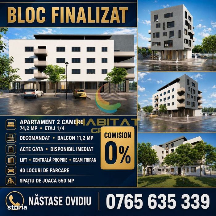 Vanzare Apartament 2 Camere Acte gata — fotografia 1