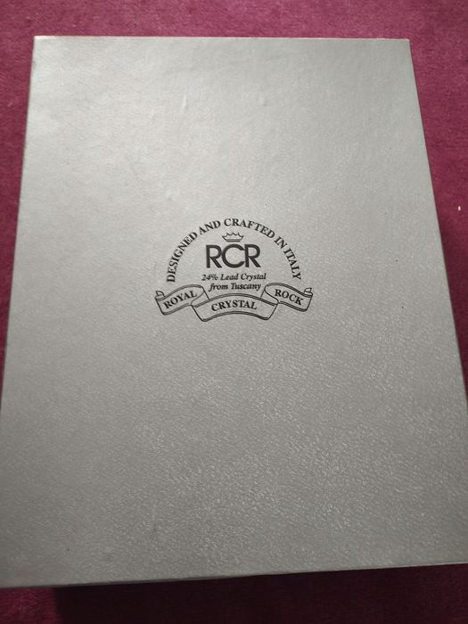 Set 6 pahare cristal RCR Italy