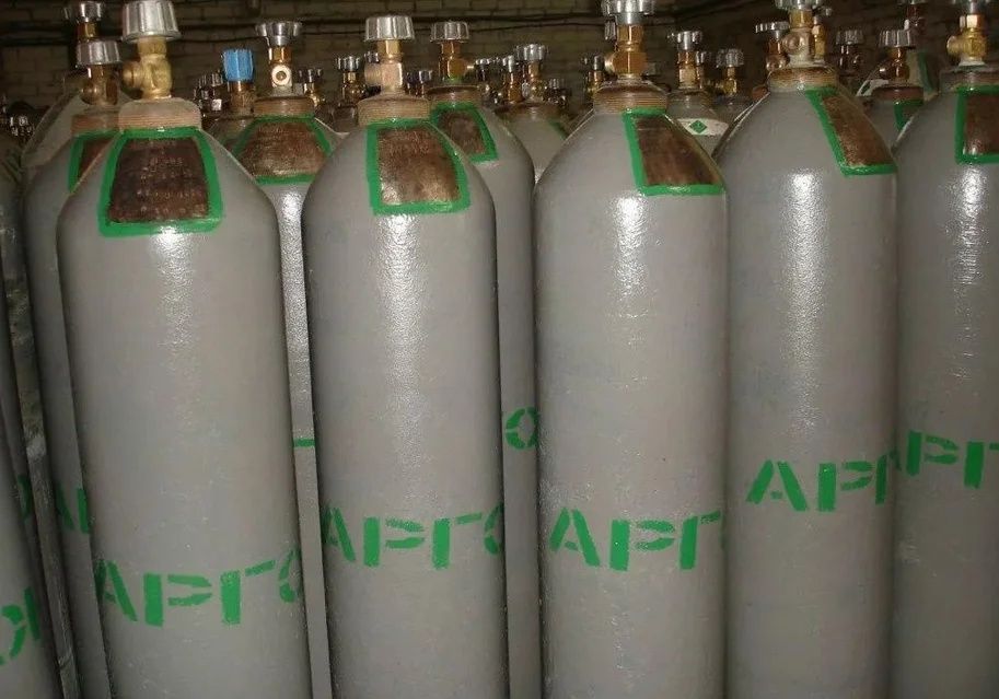 Аргон,Азот, Углекислый газ, Кислород