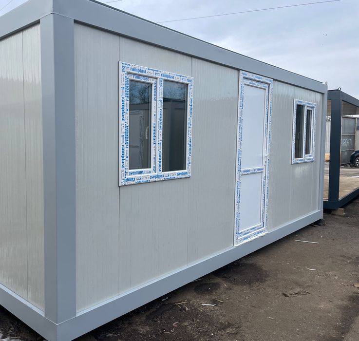Container containere birou vitrina de locuit showroom spațiu comercial