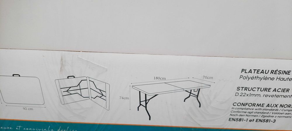 Masa multifuncțională pliabila