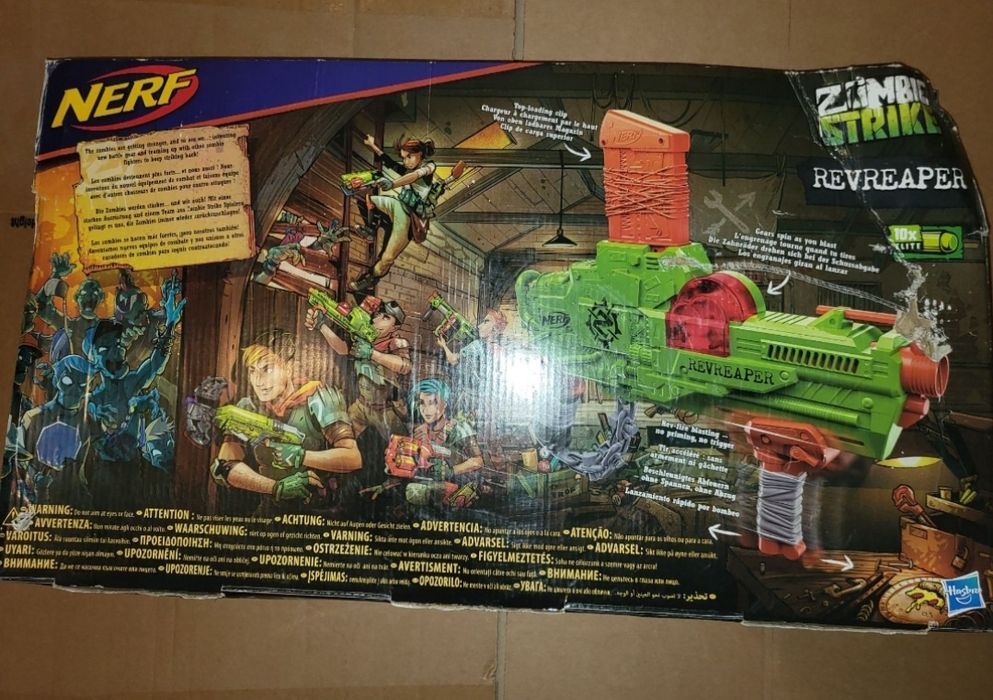Hasbro Nerf Zombie Strike Revreaper NOU