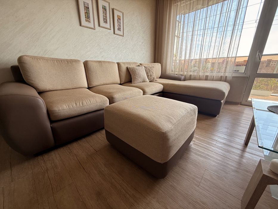 Ъглов Диван с размери : 310/185/ 77 см