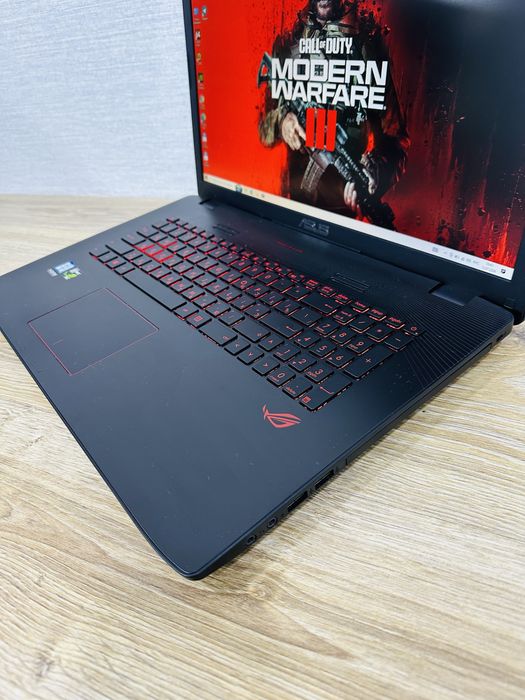 ASUS ROG Core i7-8 Ядерный, Мощный, Топ Игравой ноутбук для Игр и IT