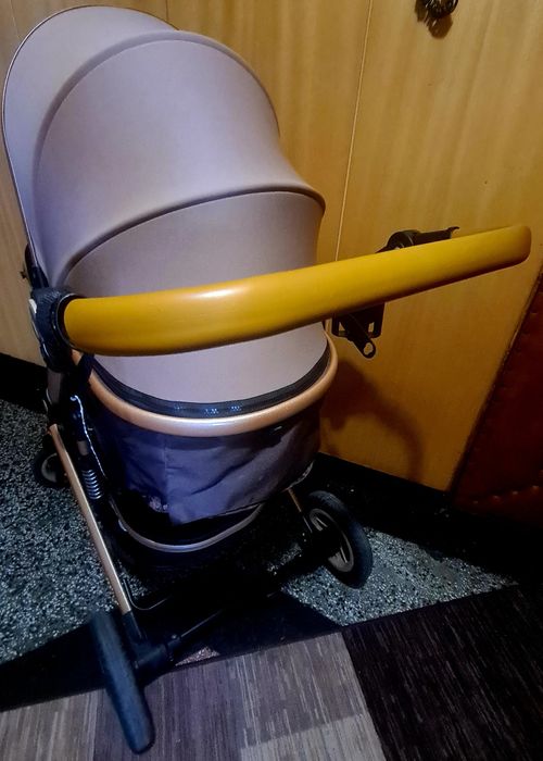 Бебешка количка + кошче за кола