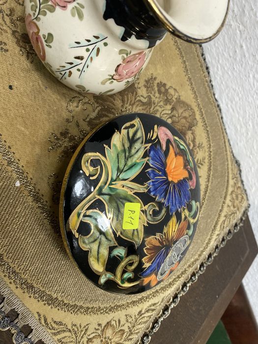 Порцеланов комплект 2 броя Hebequet Quaregnon Белгия 1950-те