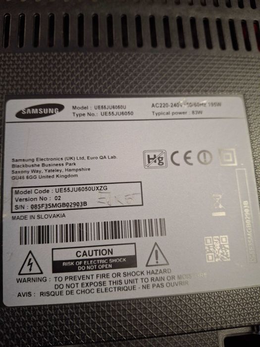 Samsung UE55JU6050U