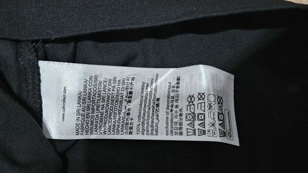 Calvin Klein мъжка черна тениска – нов модел, размер L