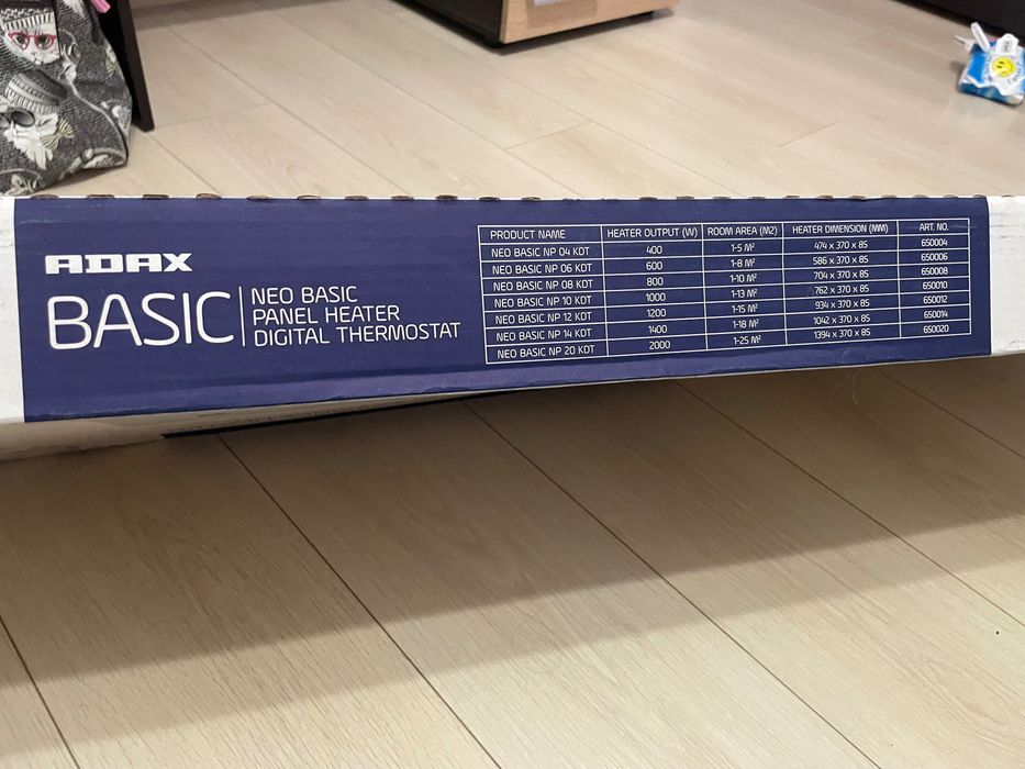 Конвекторна печка ADAX NEO NP 20 kdt 2000W