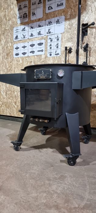 Очаг PRO-028,печь для казана, казан, гриль, мангал, учаг, учак