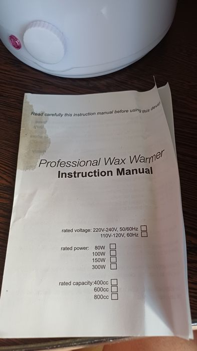 Senso Pro Wax 100 - Aparat de încălzit ceara