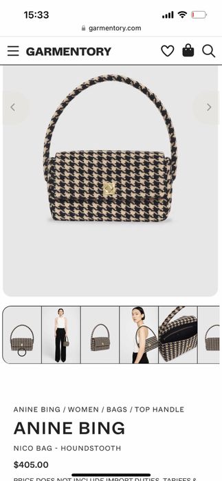 Чанта Anine Bing