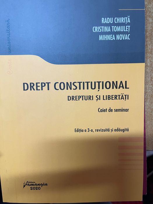Vand carti / manual drept civil, drept  constitutional