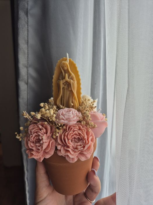 Aranjament de paste/lumanari de înviere