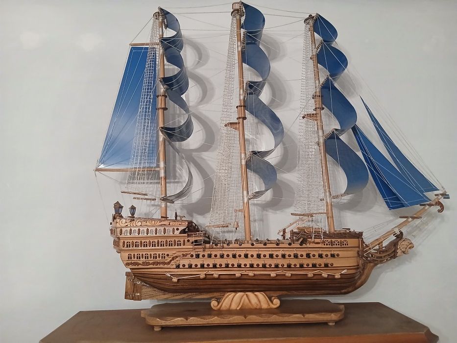 Корабль ручной работы