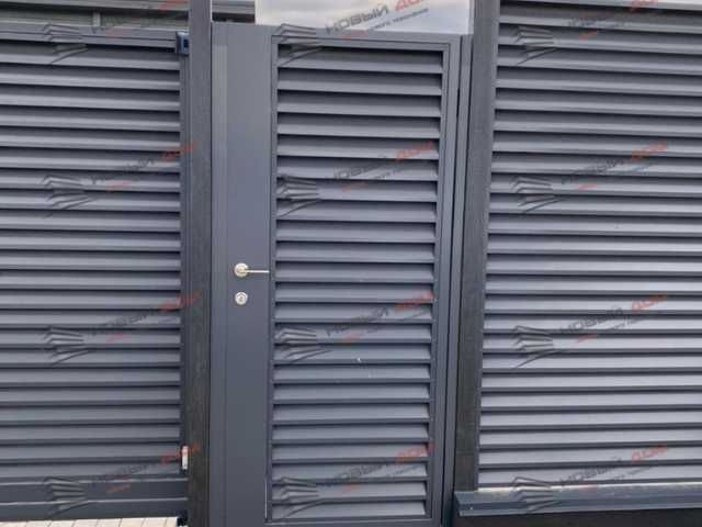 Забор жалюзи еврозабор