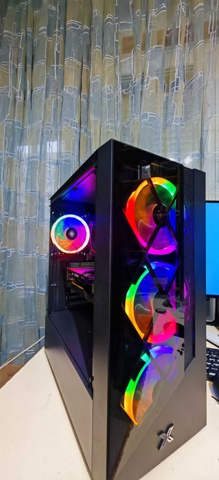 Добро Гейм PC Ryzen 5 5500/16Gb/512GB SSD+500Gb HDD/RX 5600XT/Гаранция