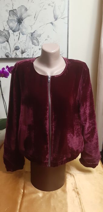 Bomber nou de catifea JOE FRESH.